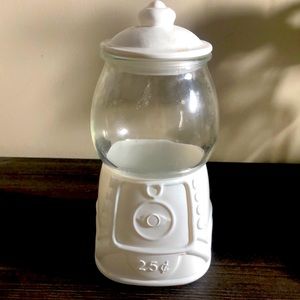 Glass Gumball machine. New never used.